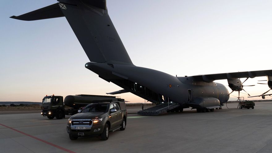 El primer avión español vuela rumbo a Kabul para evacuar a un primer grupo