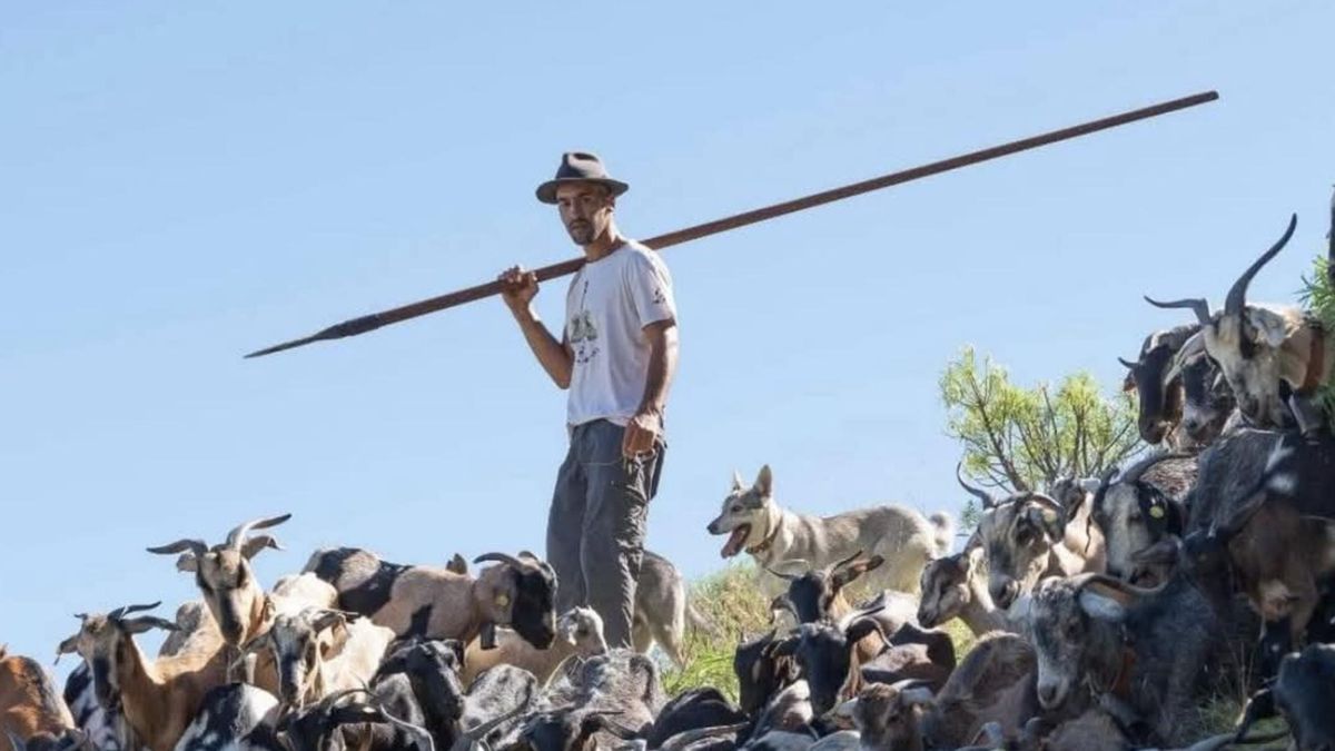 Un pastor trashumante de 33 años impulsa la primera quesería móvil de Canarias