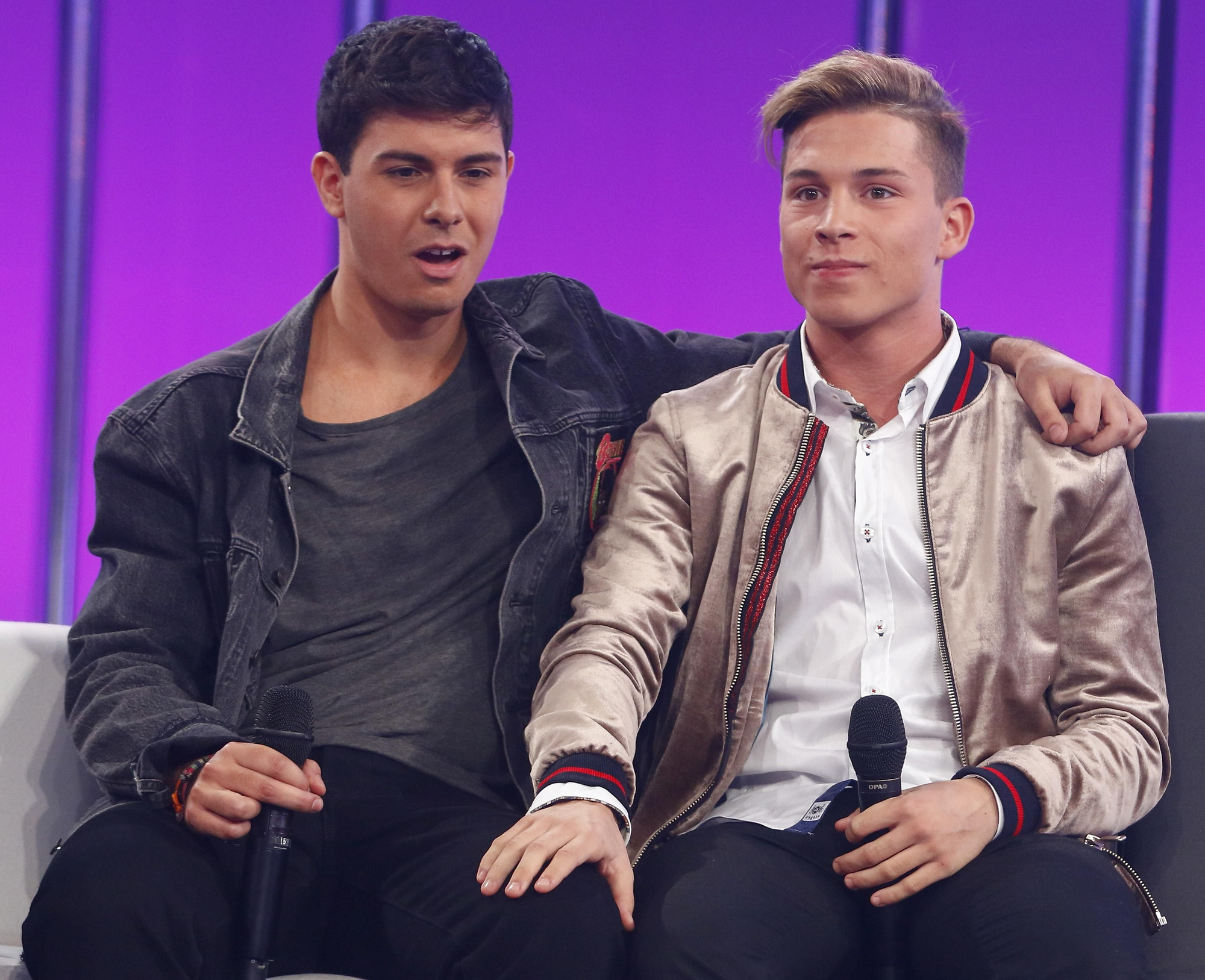 Alfred y Raoul en la Gala 2 de OT 2017