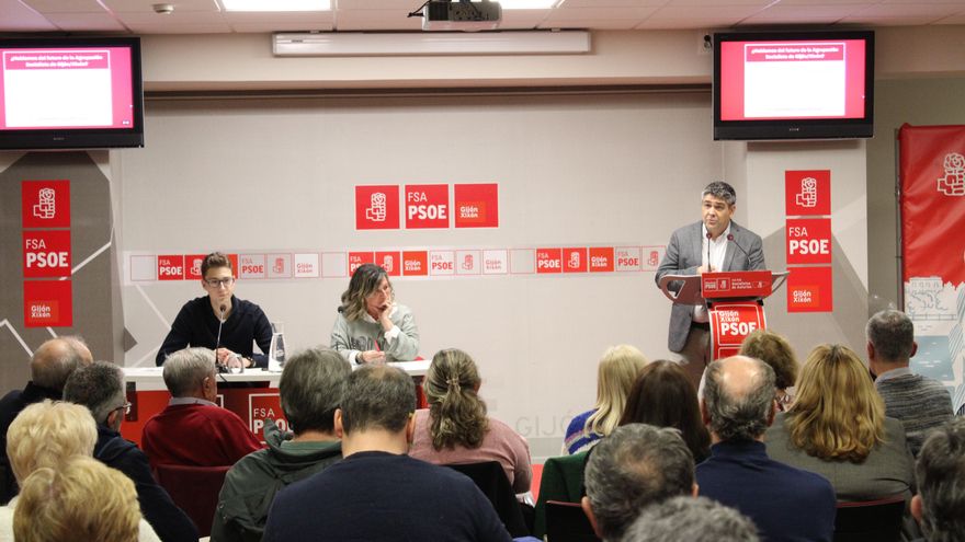 Dos candidatos se disputarán, finalmente, la Secretaría General del PSOE de Gijón