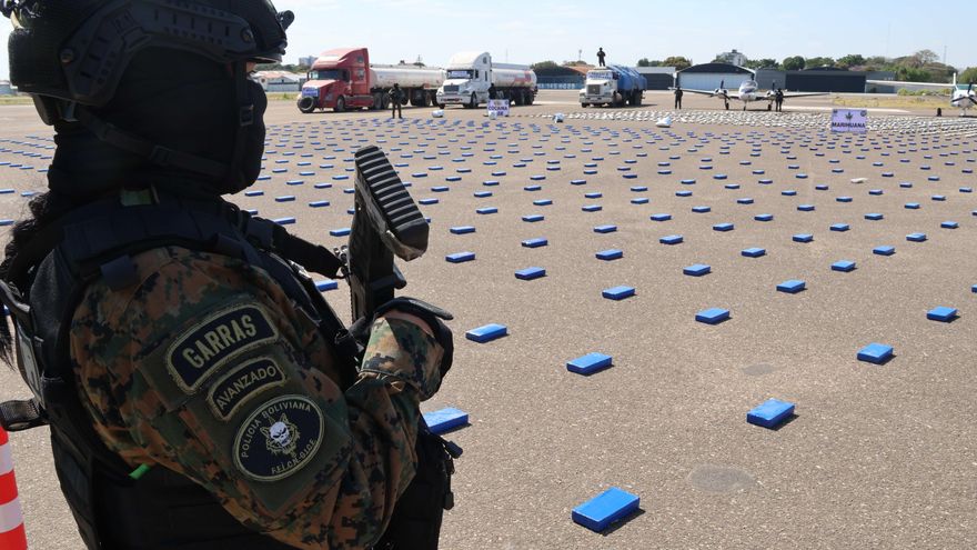 Decomisan 1,9 toneladas de cocaína y marihuana en seis operaciones antidrogas en Bolivia