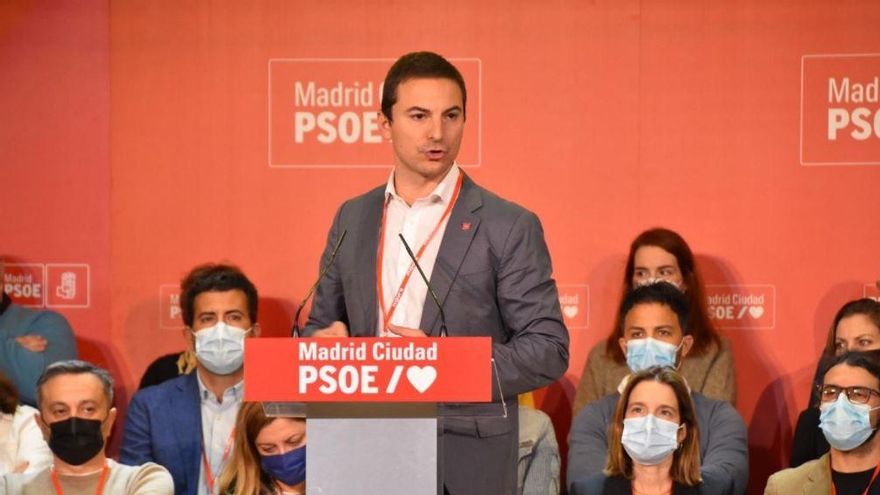 El secretario general del PSOE-M, Juan Lobato.