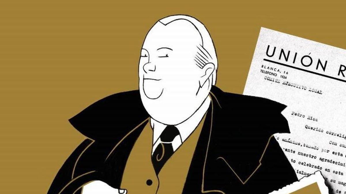 Una de las ilustraciones que aparecen en el libro 'Villanueva 41'