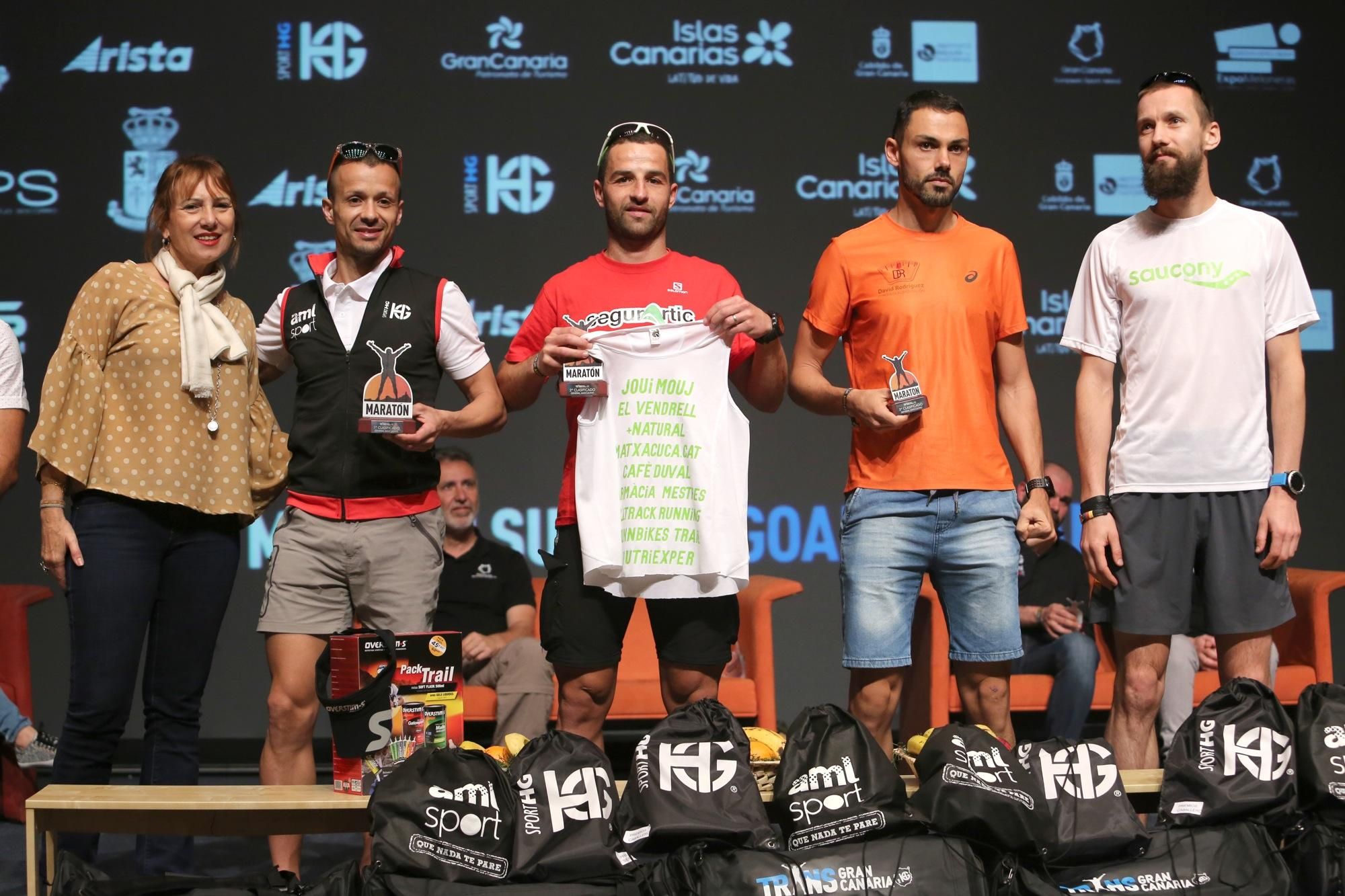 Premios Maratón 42 Km, general masculino
