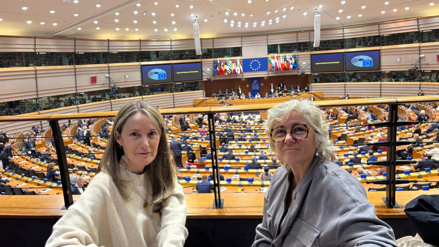 Las víctimas de la dana, en Bruselas: "Las instituciones europeas nos han abierto las puertas; en las Corts nos las han cerrado"