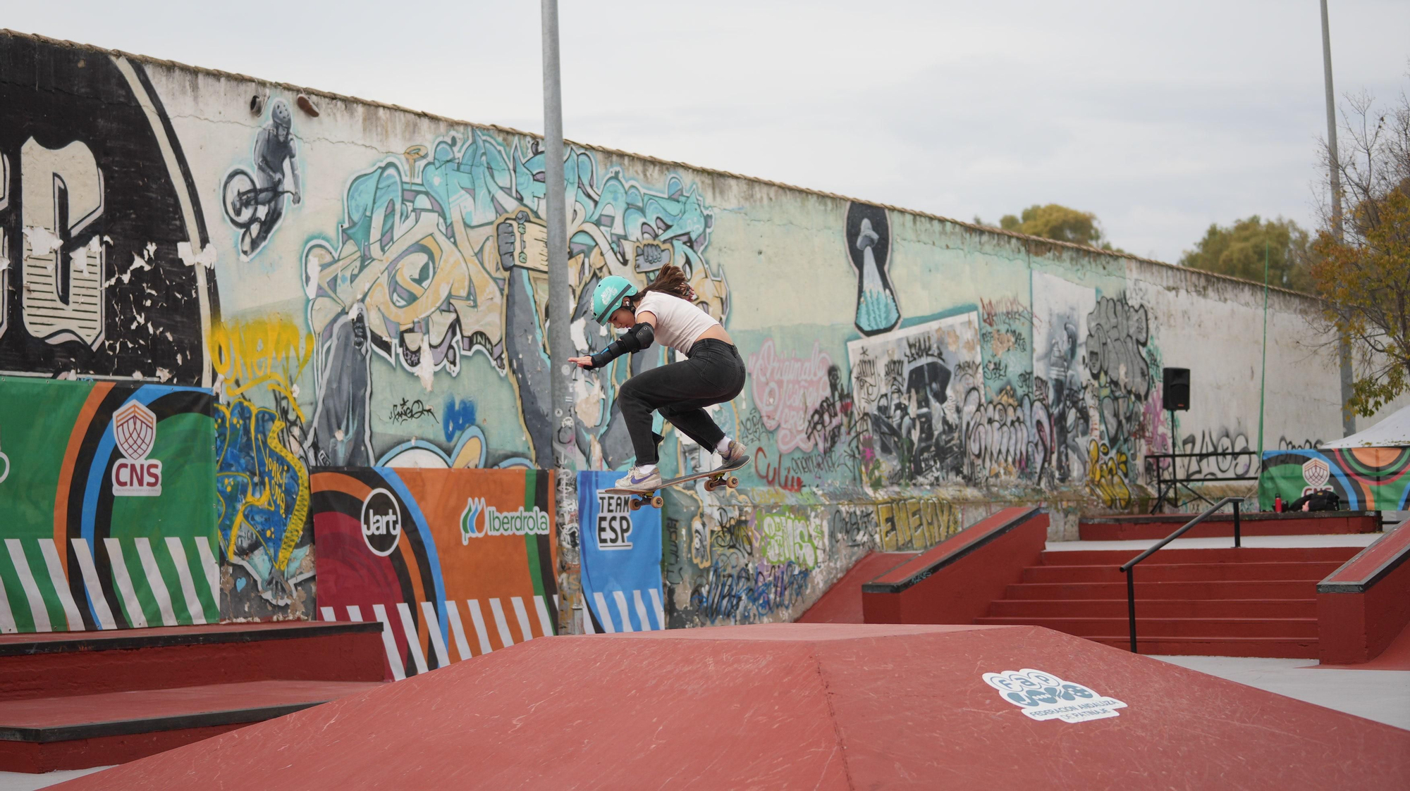 Primera jornada de la Iberdrola Skate Series 2025 en Córdoba
