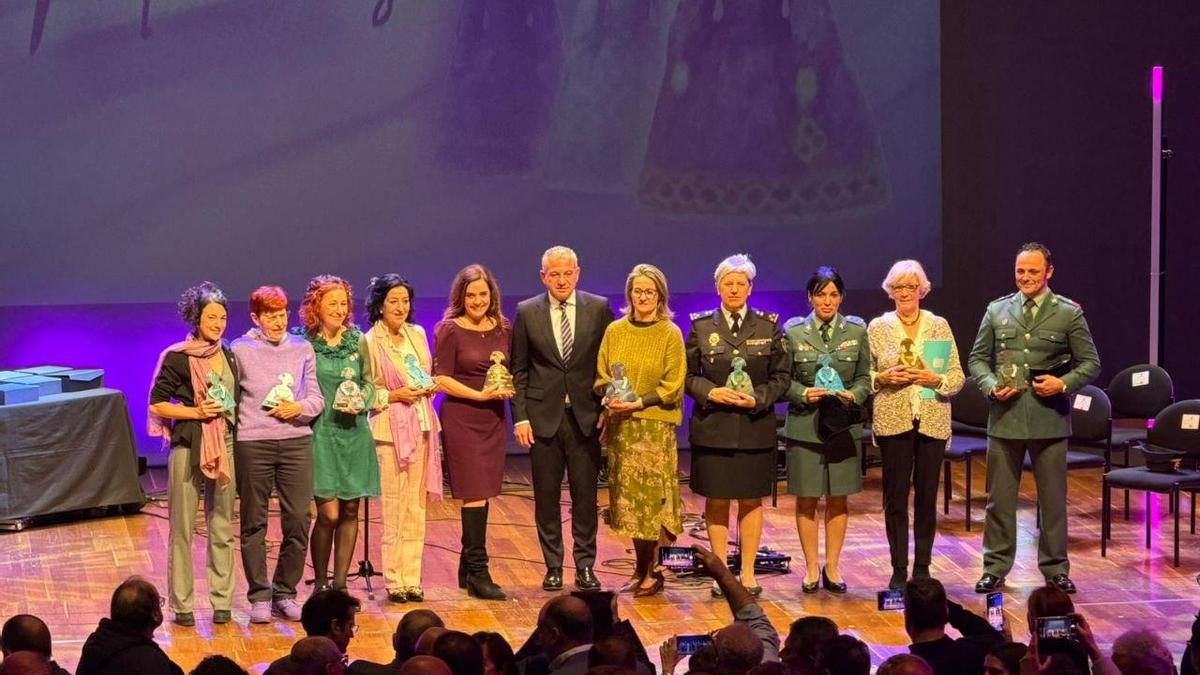 Los premios Meninas 2025 se entregan en León entre llamadas contra la violencia machista