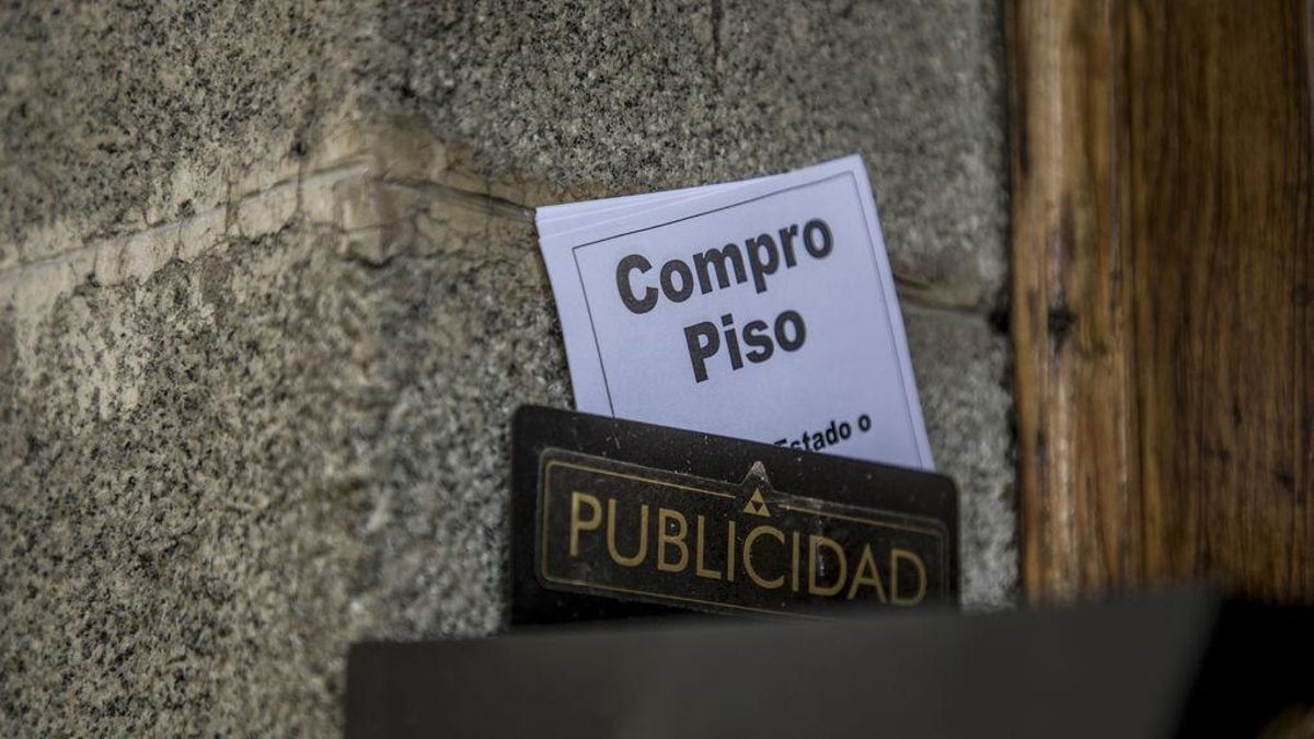 Publicidad de compra de viviendas.