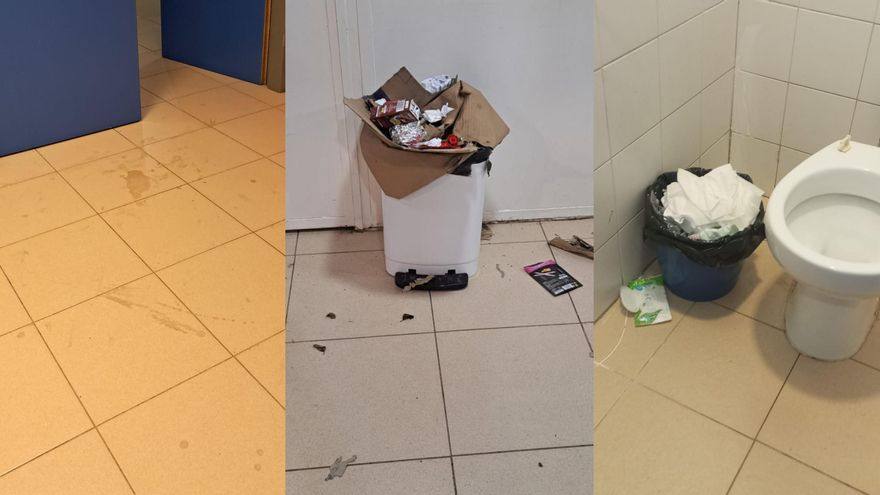 Familias de Sevilla se plantan con fregonas en un colegio por la falta de limpieza: "A los niños les da asco"