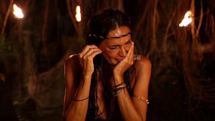 Las lágrimas de Olga Moreno en 'Supervivientes' al hablar de Rocío Flores: "Ha sufrido y no se lo merece"