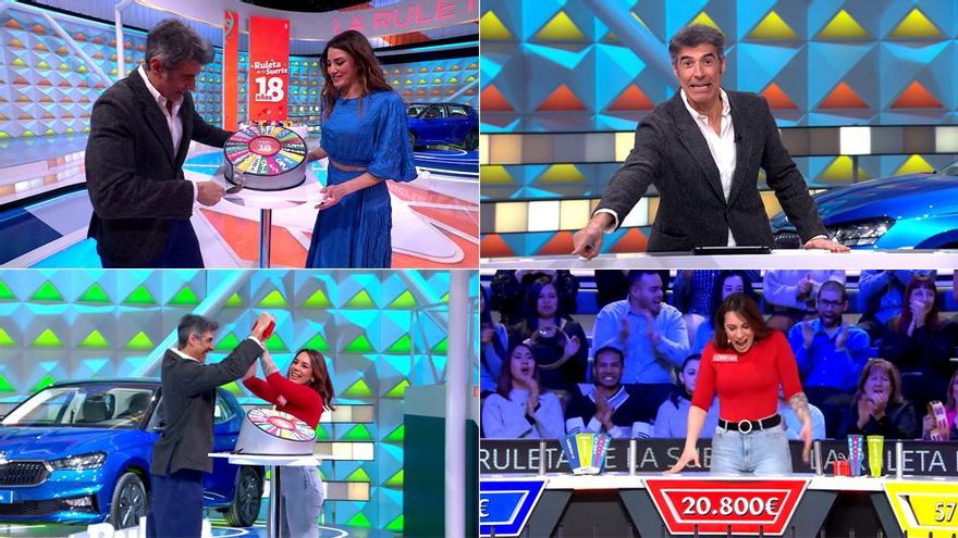 'La Ruleta' culminó su 18º aniversario con un panel de más de 20.000 euros para una afortunada repetidora