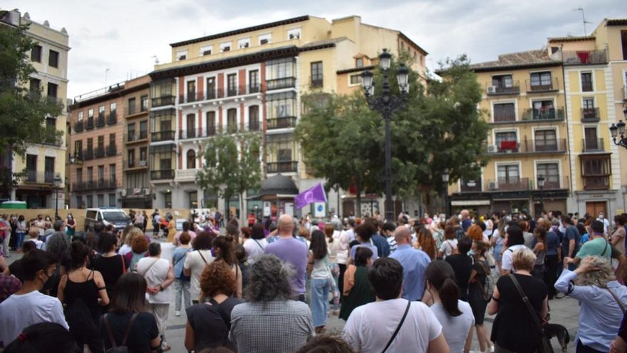 Manifestación feminista en Toledo