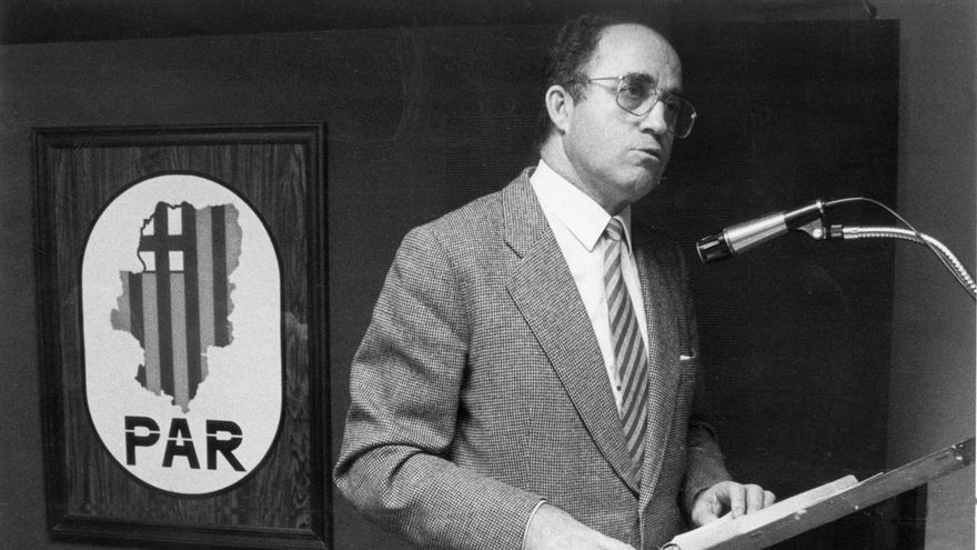 El PAR "auténtico y de verdad" se reivindica en un homenaje al histórico Hipólito Gómez de las Roces