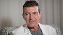 El actor Antonio Banderas durante una entrevista con Efe.
