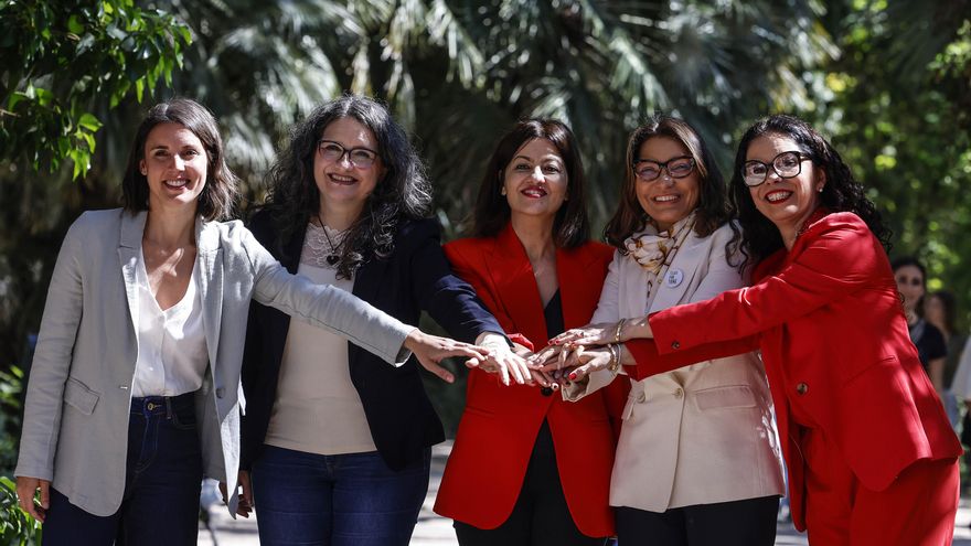 Janja da Silva, Oltra, Rego y Montero, contra el 'lawfare': "Golpean a una para frenarnos a todas"