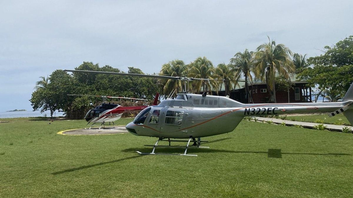 Los dos helicópteros de producción de 'Supervivientes'