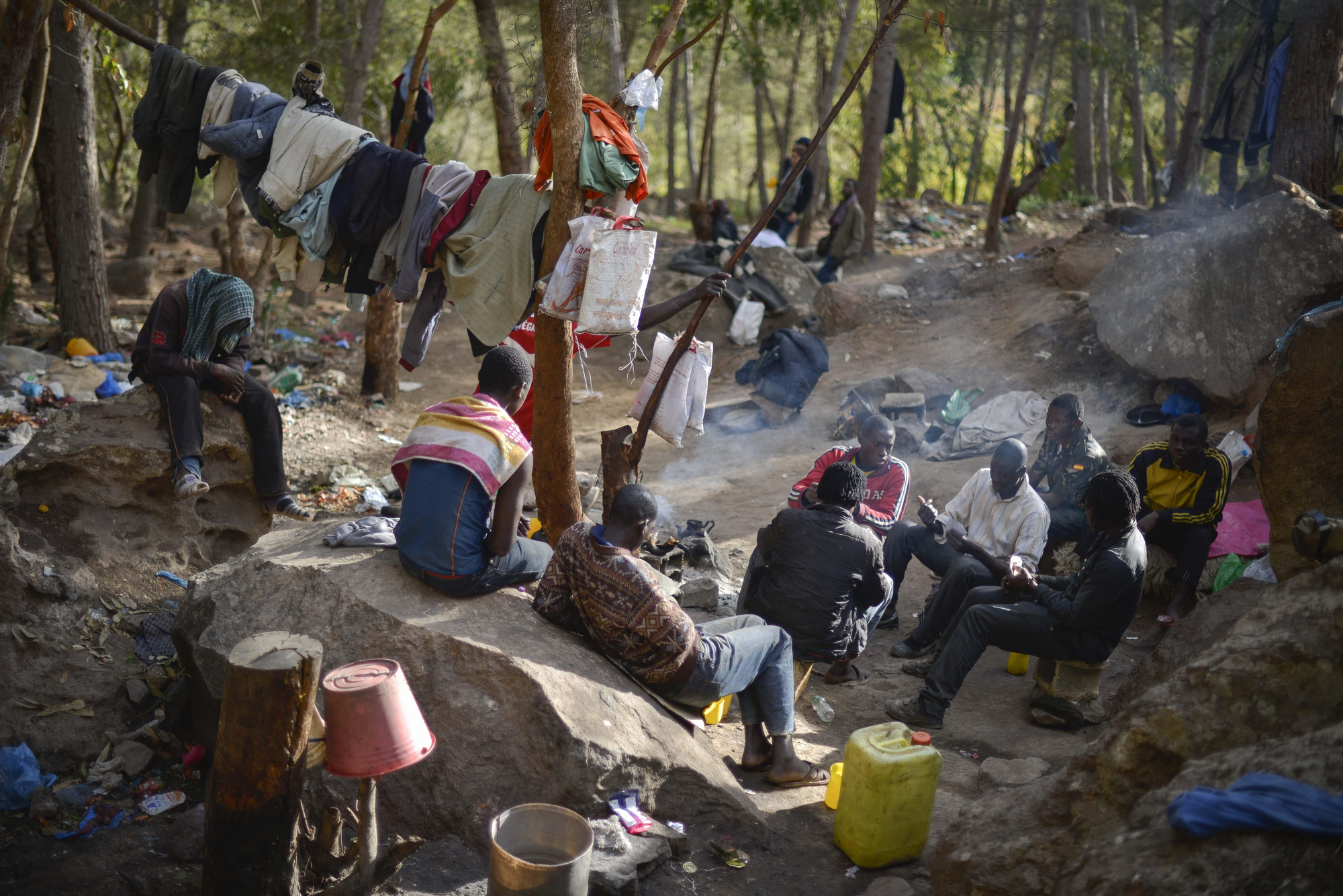 Monte Gurugú (Marruecos), a pocos kilómetros de la valle de Melilla. PEDRO ARMESTRE