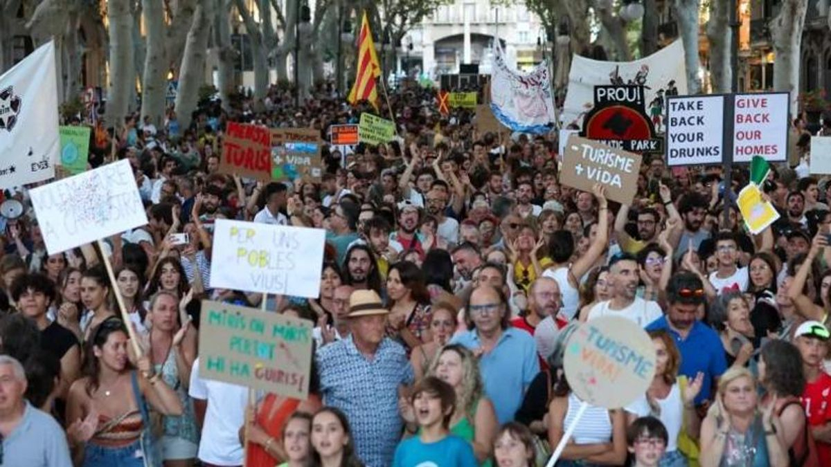 El movimiento contra la turistificación en Mallorca: de los márgenes al centro en menos de 10 años