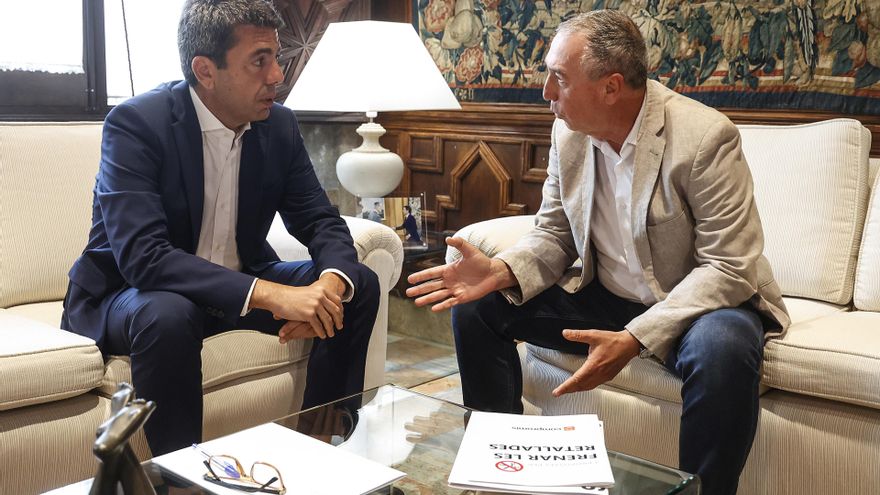 Compromís pide conocer los trayectos del coche oficial de Mazón el día de la dana: "No sabemos aún qué hizo esa tarde"