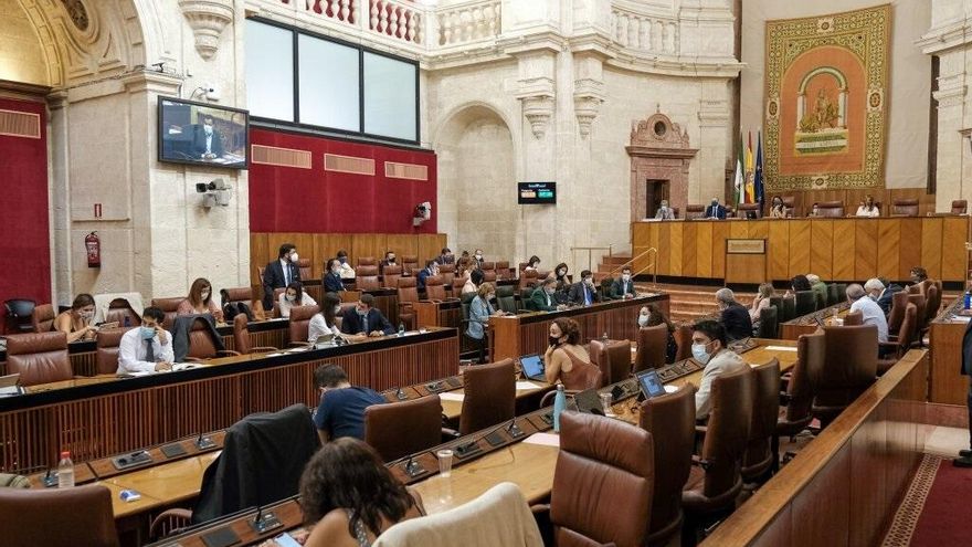 Pleno del Parlamento andaluz (Foto de archivo).