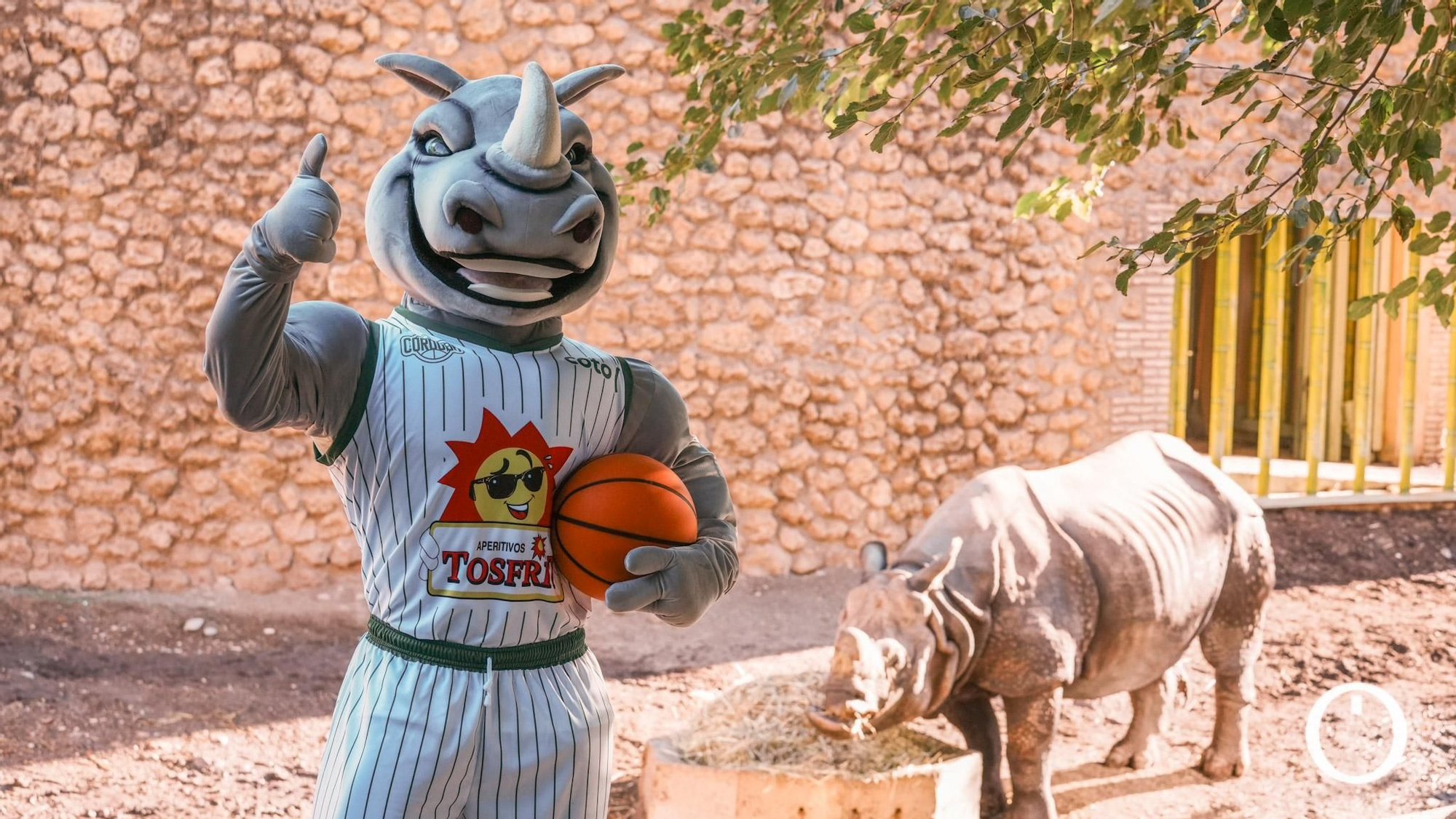 Presentación de la mascota del Coto Córdoba CB