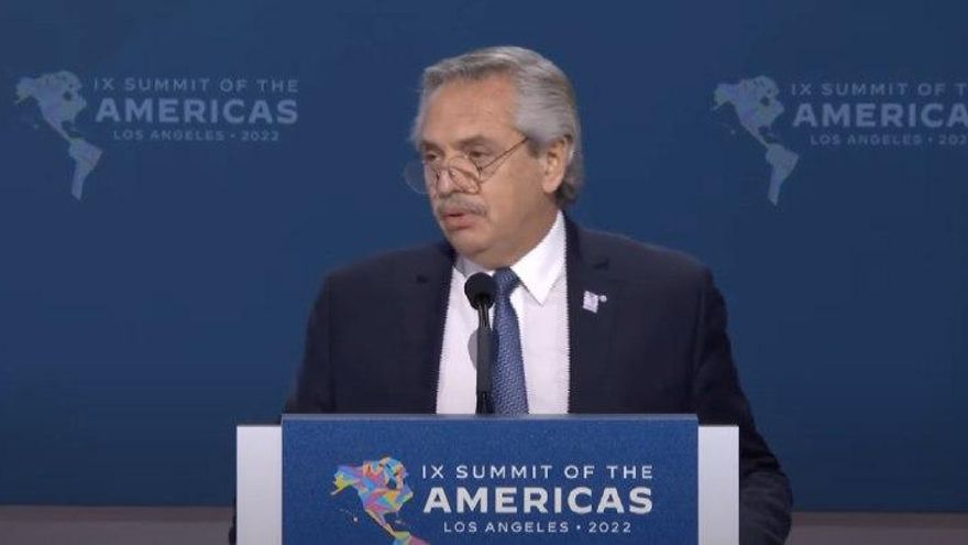 Frente a Biden, Fernández culpó a Trump por la deuda con el FMI y la exclusión de Cuba, Venezuela y Nicaragua