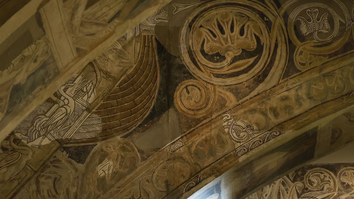 Las pinturas del monasterio de Sijena en el Museo Nacional de Arte de Cataluña (MNAC).