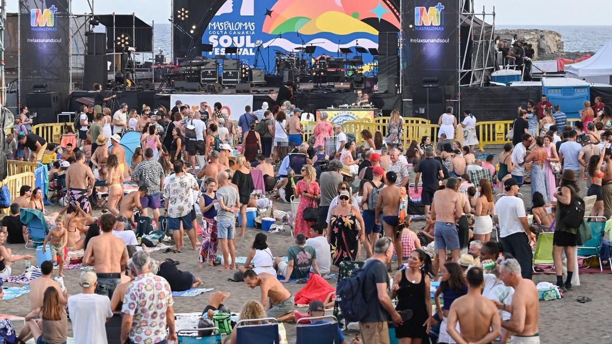 El Maspalomas Costa Canaria Soul Festival bate récord de asistencia con hasta 10.000 personas al día y se consolida como referente europeo