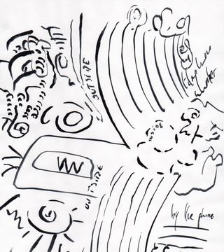 Acuarela de Pepe Espaliú.