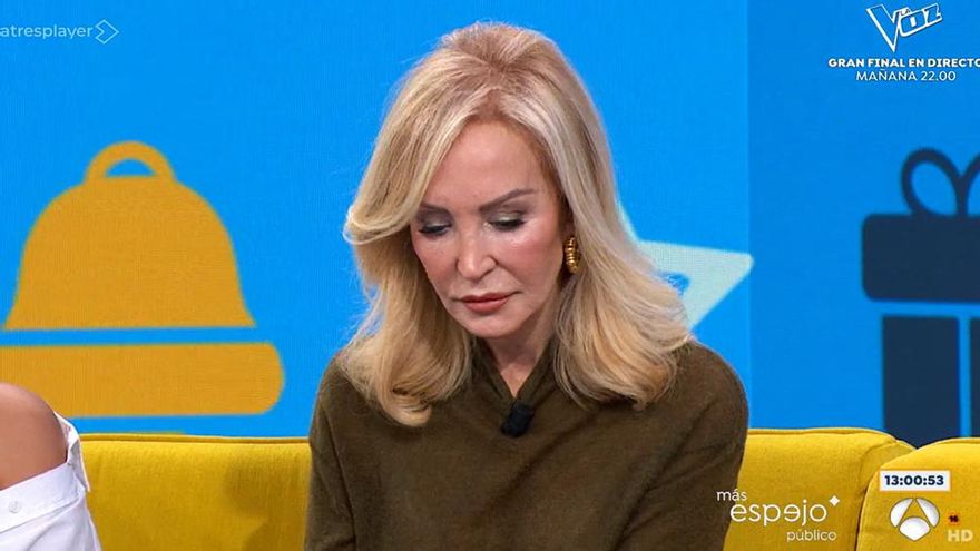 Carmen Lomana descubre "muerta de vergüenza" que ha contado en directo que usa semen como crema facial