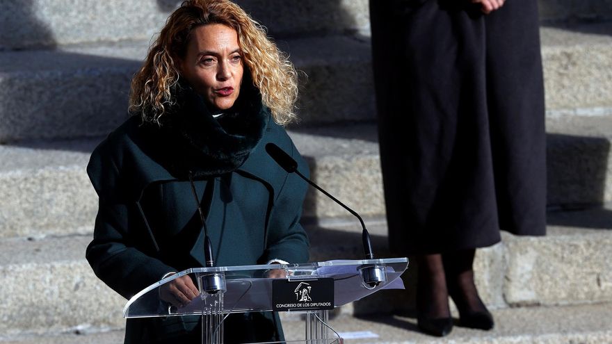 Batet carga en el acto de la Constitución contra la estrategia "populista" de Vox y la "judicialización de la política" del PP