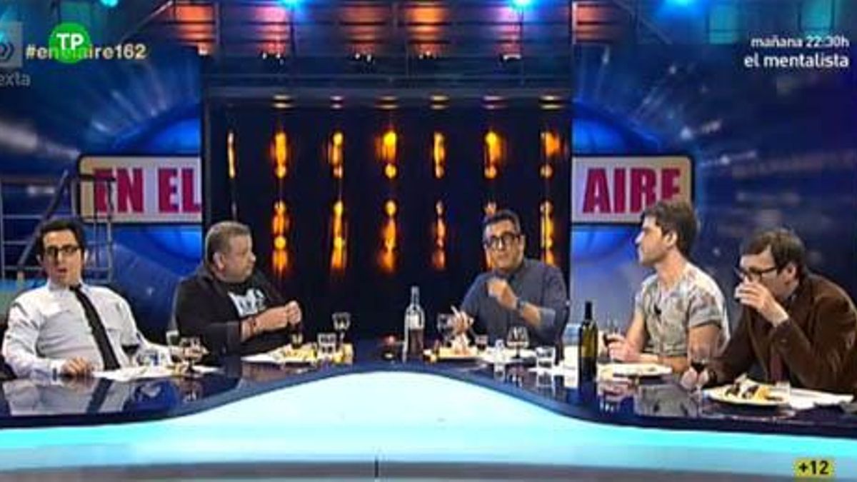 El 'caviar' del humor se citó 'En el aire' con Joaquín Reyes y Ernesto Sevilla