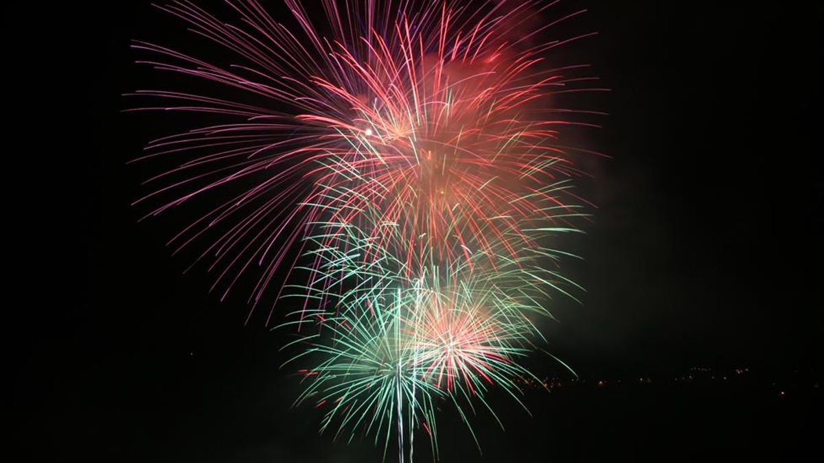 La lluvia no apaga los fuegos de San Lorenzo