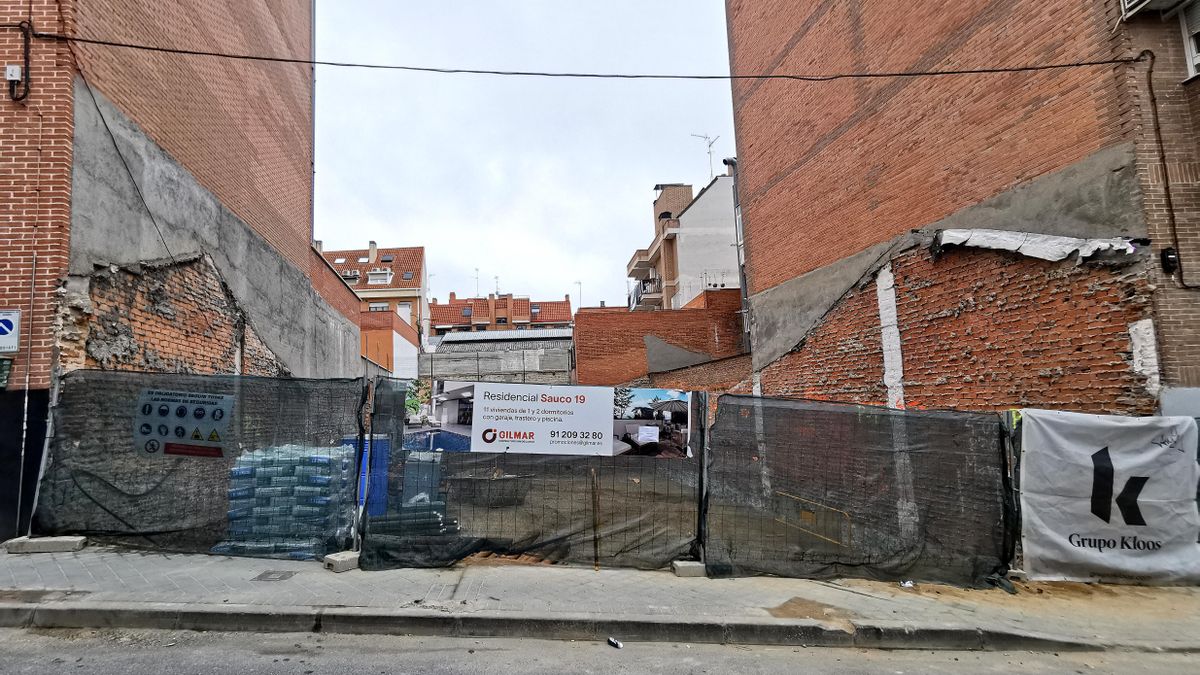 Solar después de la demolición