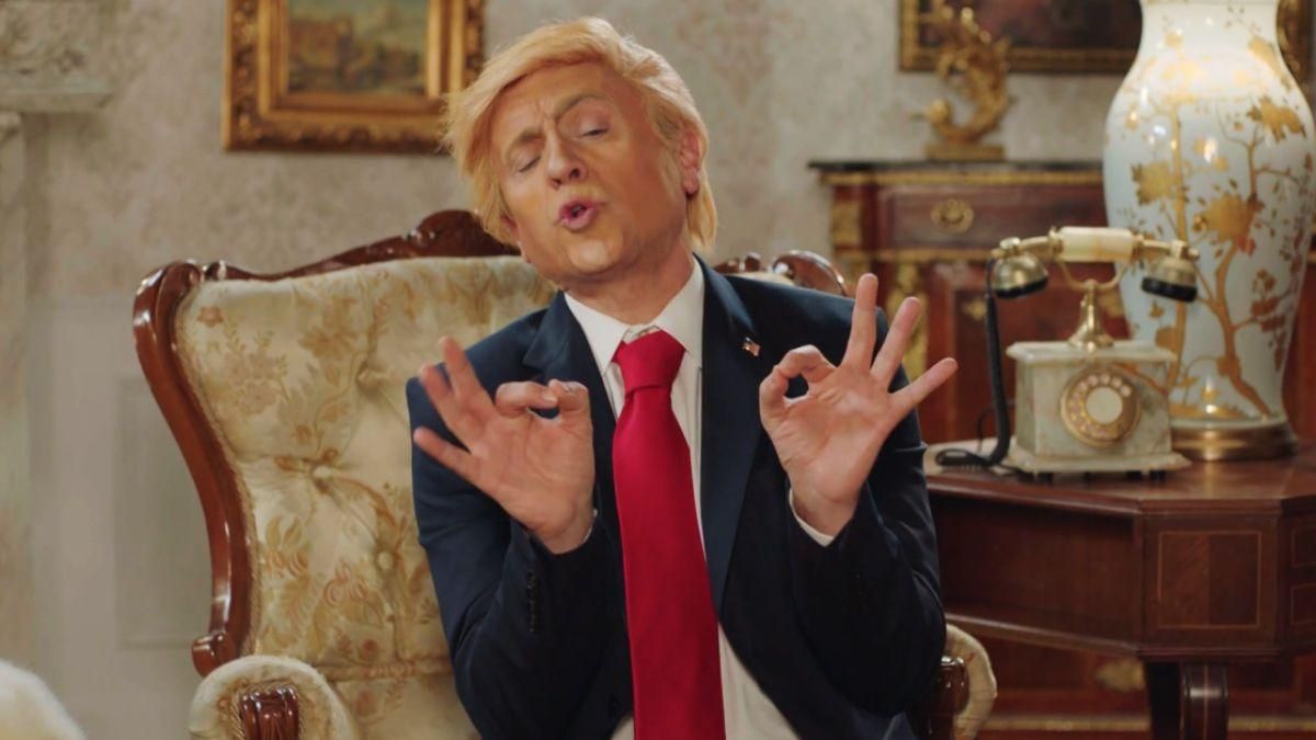 José Mota, parodiando a Donald Trump en 'El juego del camelar'
