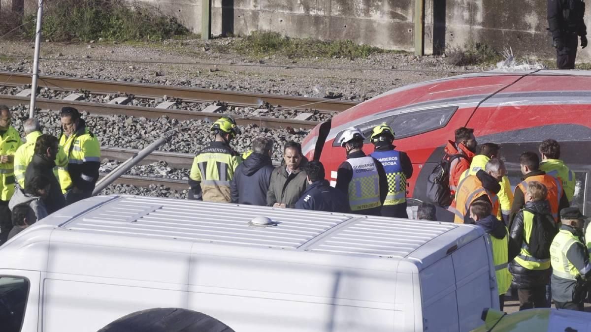 Las imágenes del accidente ferroviario de Adamuz