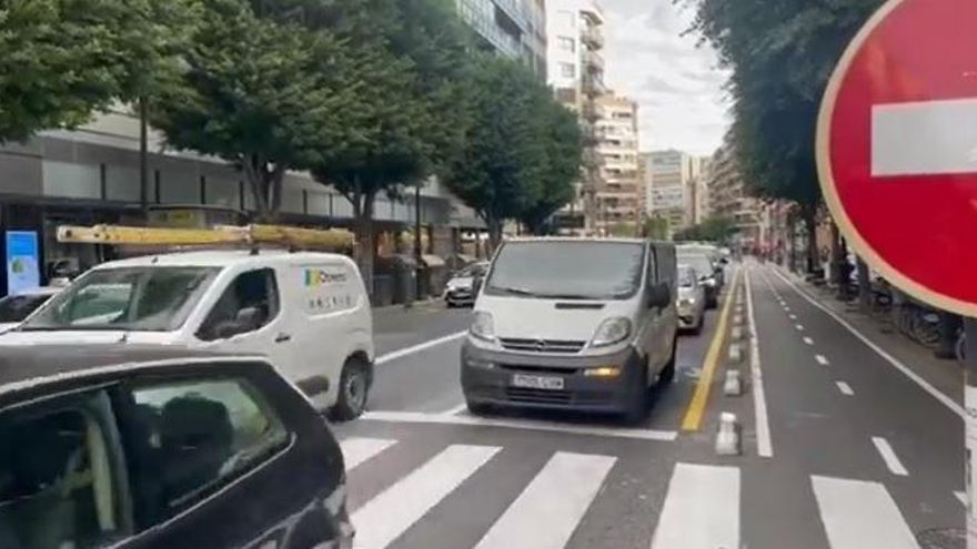 La política de movilidad del PP y de Vox en la València capital verde europea aumenta el tráfico en el centro hasta un 48%