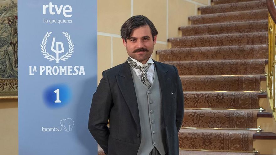 Arturo Sancho, en la presentación de 'La Promesa'