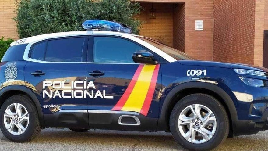 Un coche de la Policía Nacional