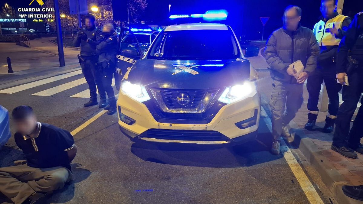 La Guardia Civil detiene a un delincuente habitual