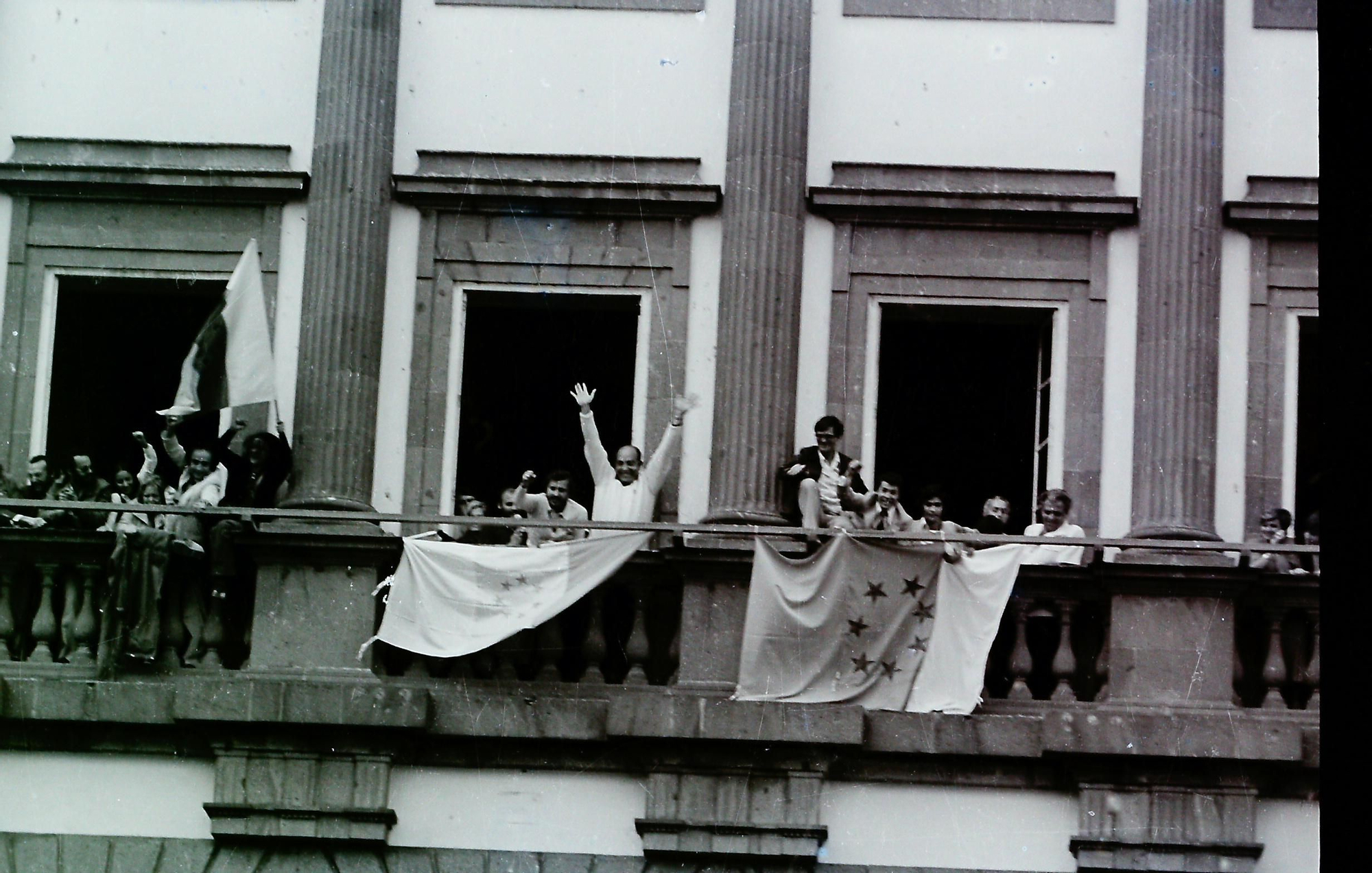 Fotos de Francisco González Concepción recogidas en el libro '40 Años de Libertad'