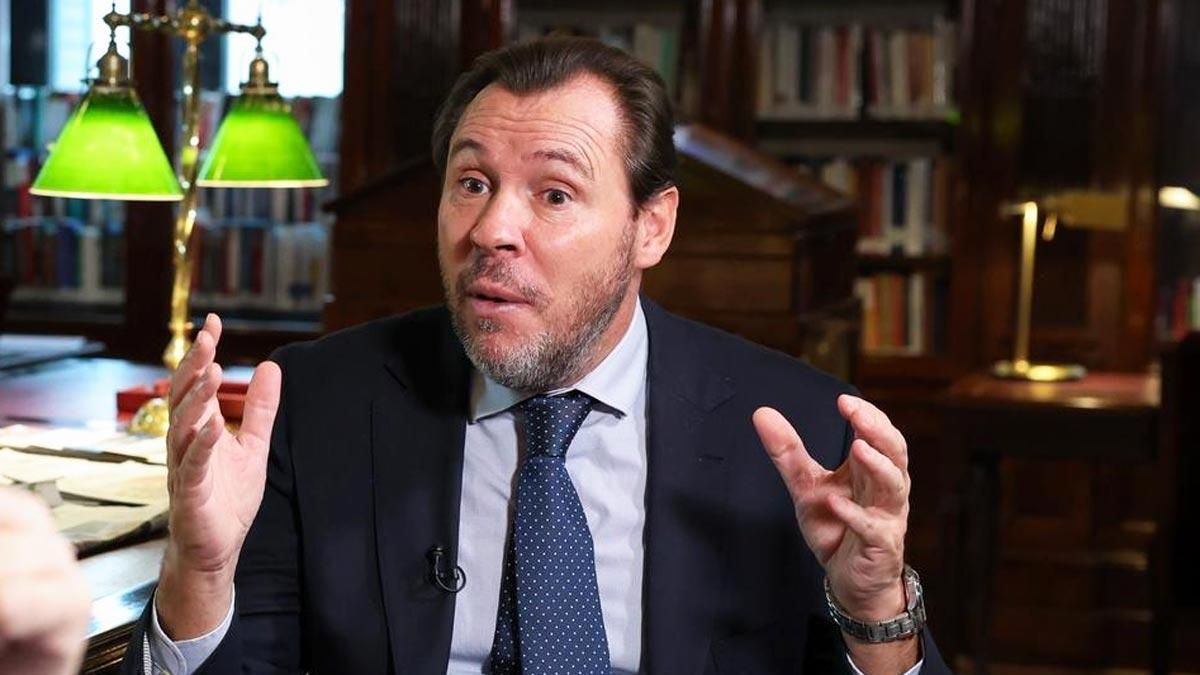 El ministro de Transportes Óscar Puente.