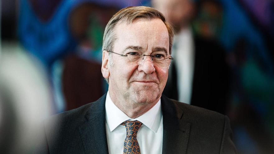 El ministro de Defensa de Alemania, Boris Pistorius.