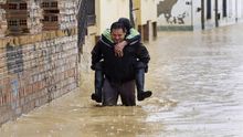 Inundaciones en Málaga en 2016.