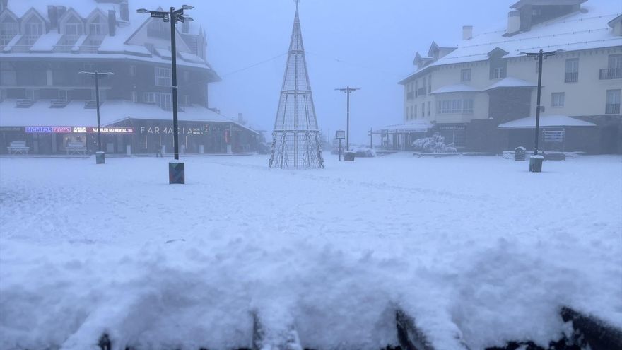 Blanca Navidad en Andalucía con la entrada de frío ártico y desplome de la cota de nieve