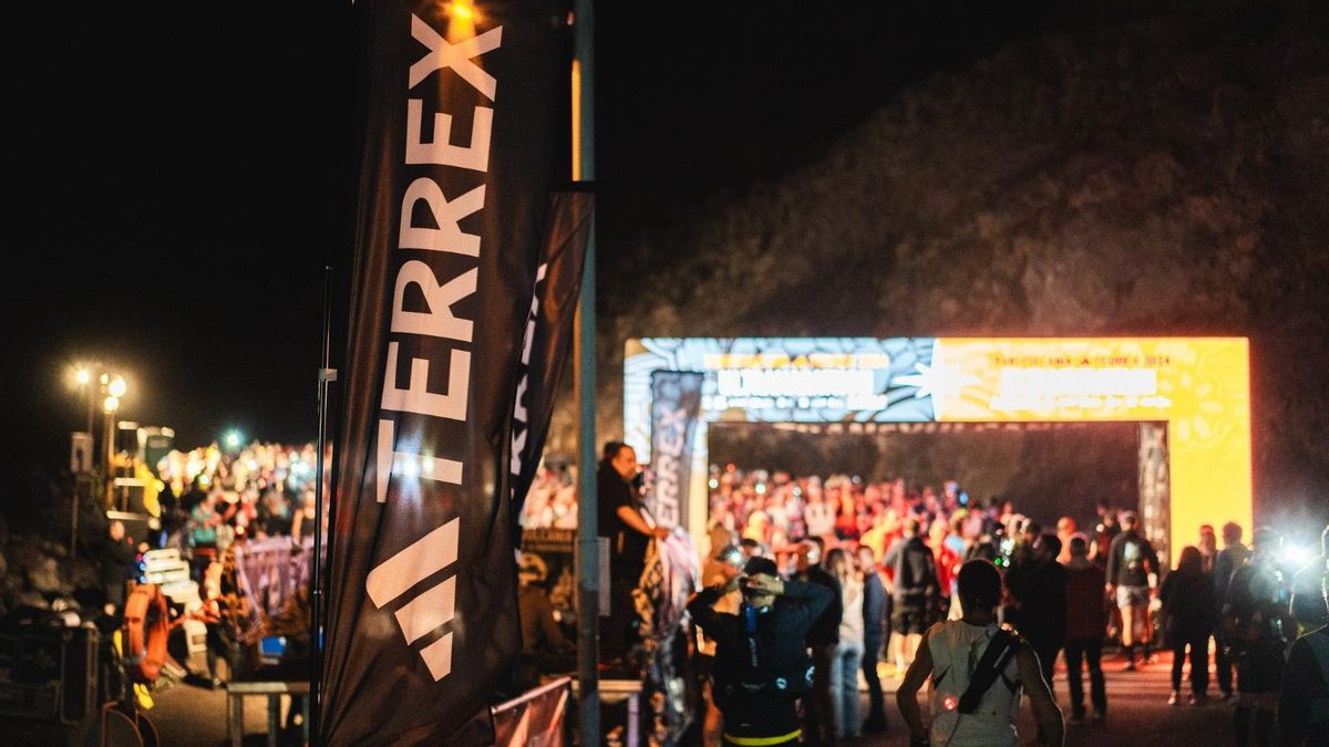 Imagen de archivo de la Transvulcania Adidas Terrex.