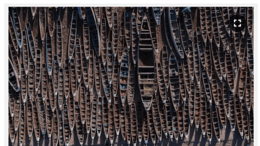 Publicación de la fotografía desde el aire