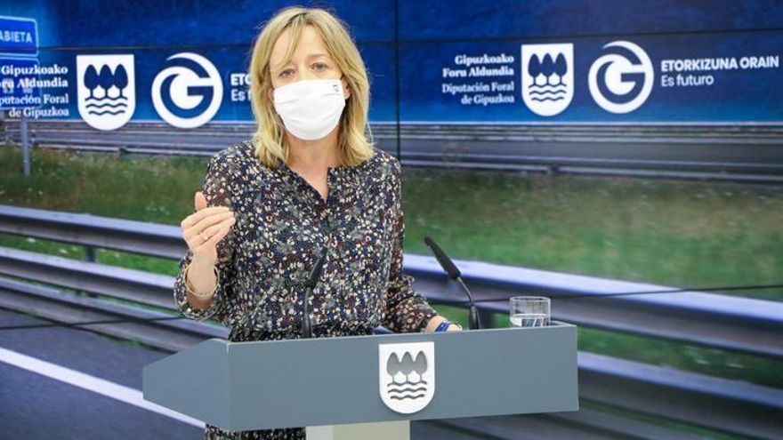 Eider Mendoza, portavoz foral de Gipuzkoa