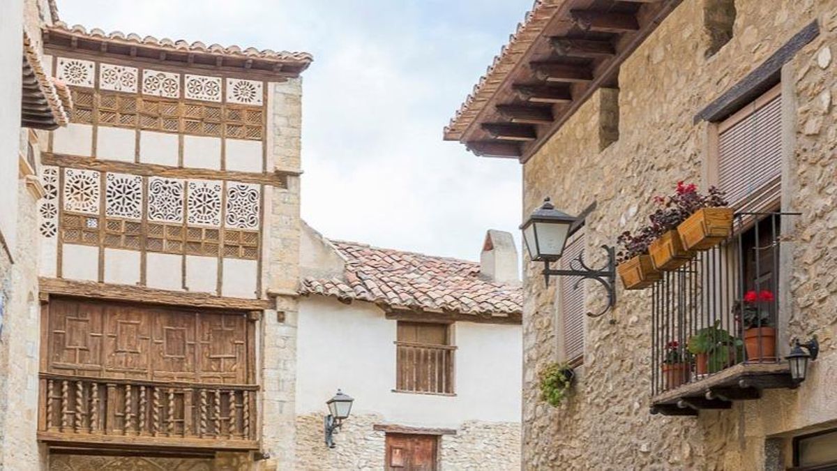 La arquitectura de Mirambel, en Teruel.
