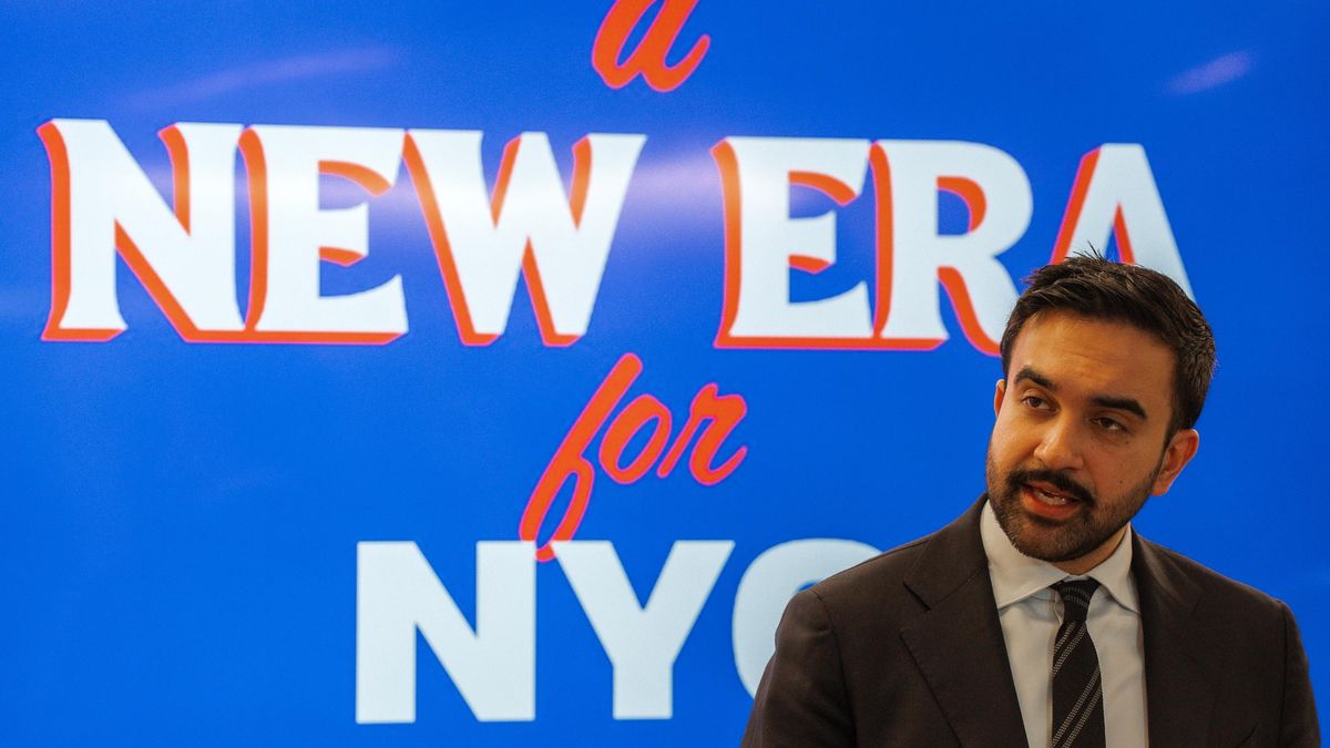 El alcalde electo de la ciudad de Nueva York, Zohran Mamdani.